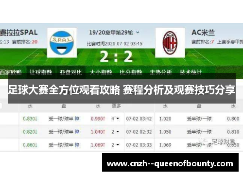 足球大赛全方位观看攻略 赛程分析及观赛技巧分享
